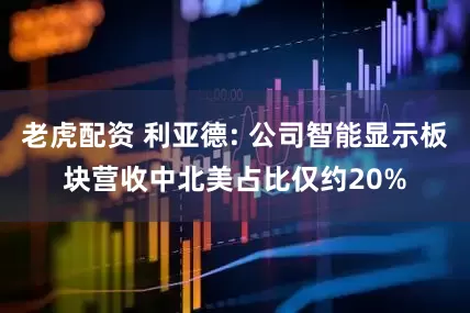 老虎配资 利亚德: 公司智能显示板块营收中北美占比仅约20%