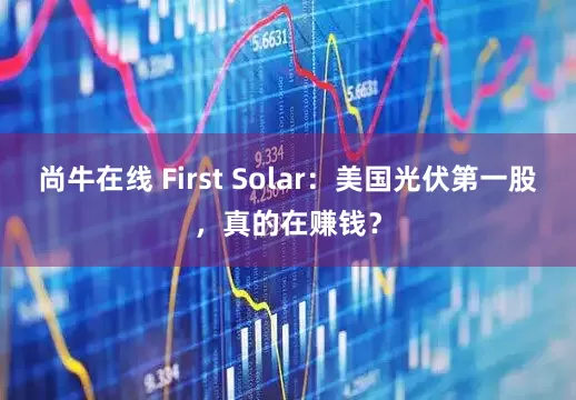 尚牛在线 First Solar：美国光伏第一股，真的在赚钱？